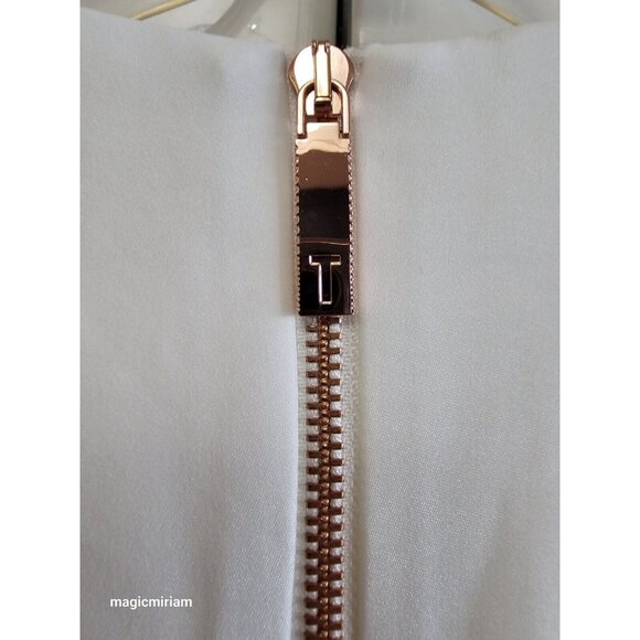 BNWT Ted Baker London Gilith Chelsea Bow Shoulder Dress - Picture 9 of 13